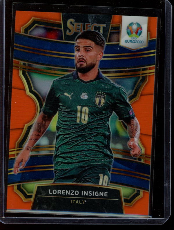 Lorenzo Insigne 2020 Panini Select Euro Terrace Orange 78/125