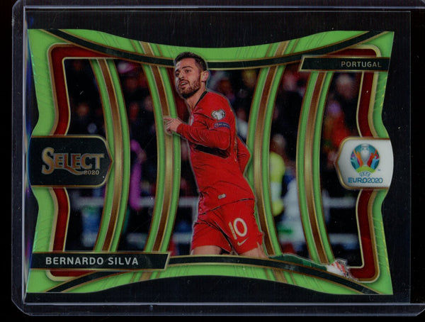 Bernardo Silva 2020 Panini Select Euro Mezzanine Green 19/149