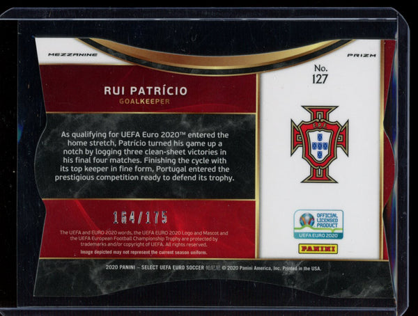 Rui Patricio 2020 Panini Select Euro Mezzanine Light Blue 164/175