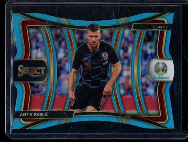 Ante Rebic 2020 Panini Select Euro Mezzanine Light Blue 19/175