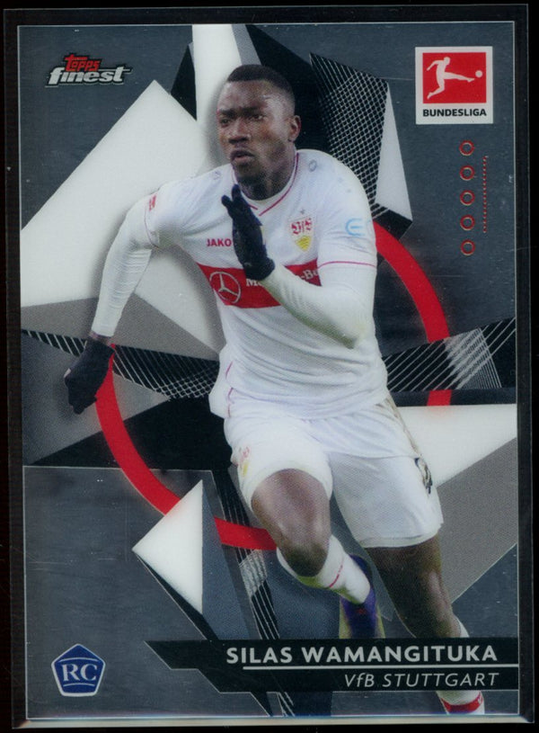 Silas Wamangituka 2020-21 Topps Finest Bundesliga RC