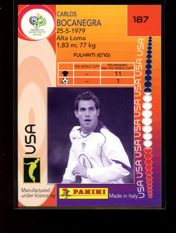 Carlos Bocanegra 2006 Panini Germany World Cup