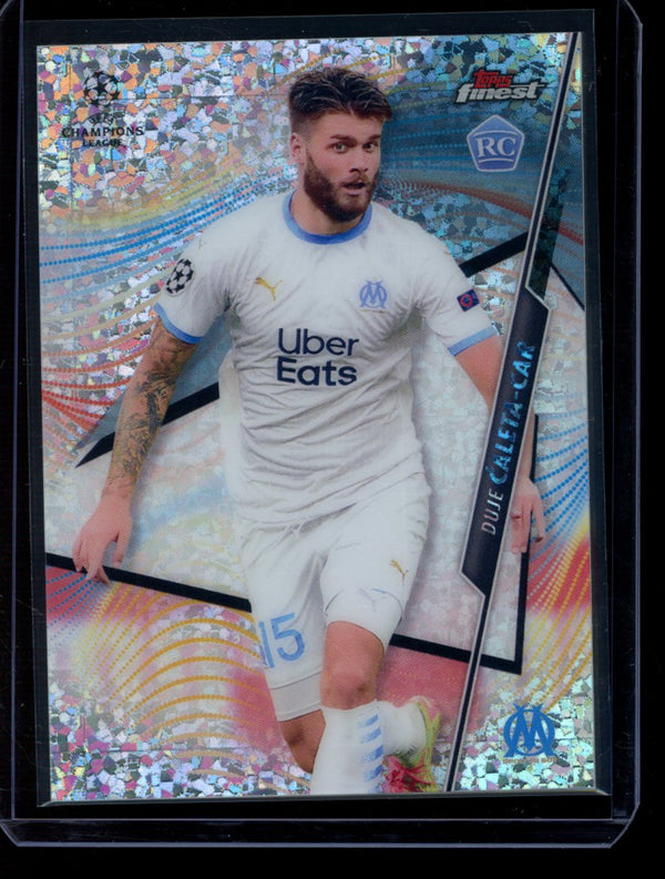 Duje Caleta-Car 2020-21 Panini Finest UEFA Speckle Refractor RC 127/175