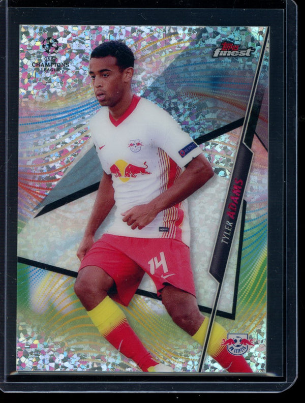 Tyler Adams 2020-21 Panini Finest UEFA Speckle Refractor 85/175