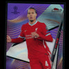 Virgil Van Dijk 2020-21 Panini Finest UEFA Purple Refractor 132/250