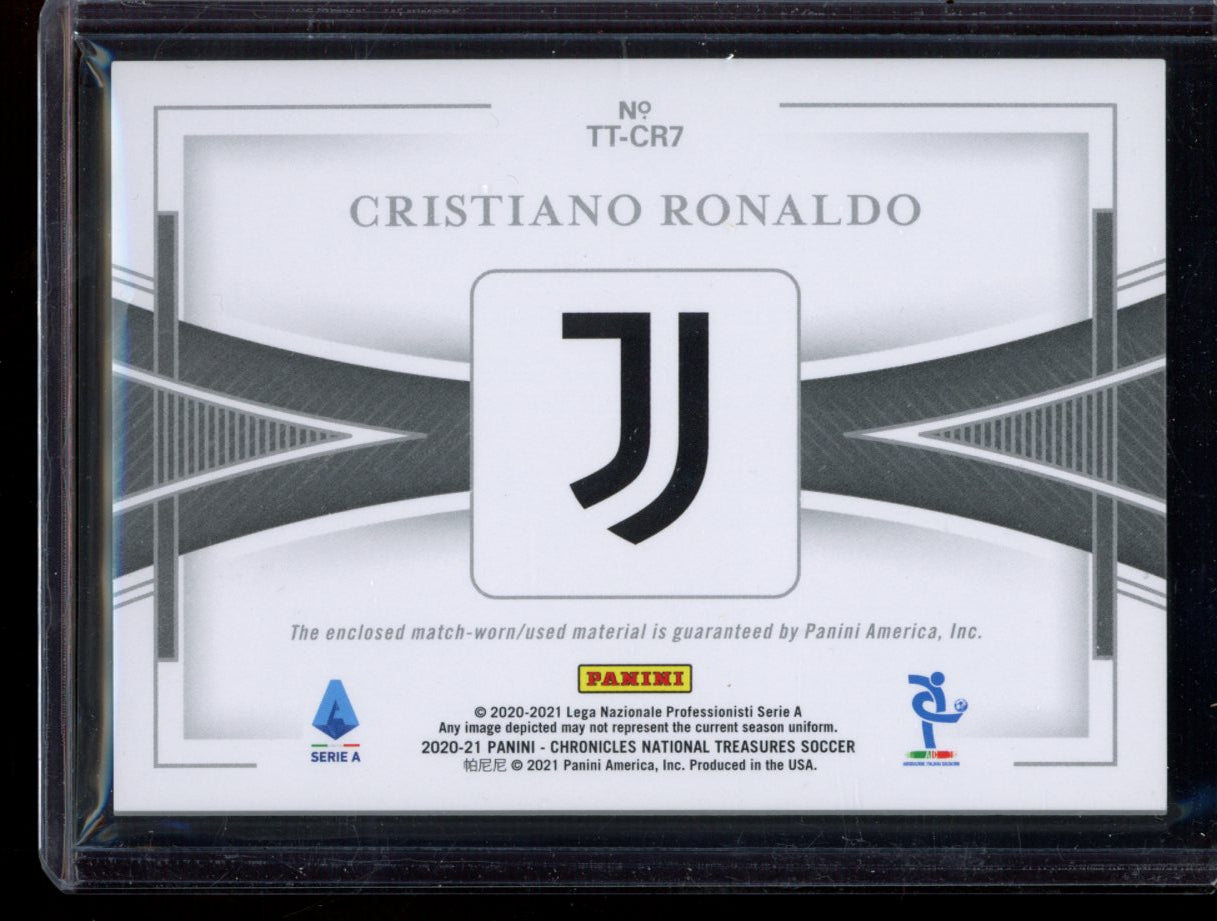 Cristiano Ronaldo 2020-21 Panini Chronicles Treasured Threads 200