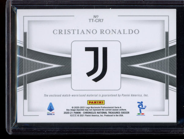 Cristiano Ronaldo 2020-21 Panini Chronicles Treasured Threads 200/299