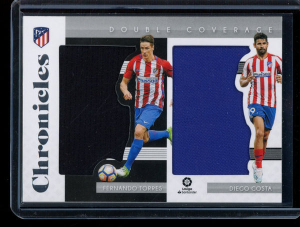 Fernando Torres / Diego Costa 2019-20 Panini Chronicles Double Coverage