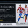 Fernando Torres / Diego Costa 2019-20 Panini Chronicles Double Coverage