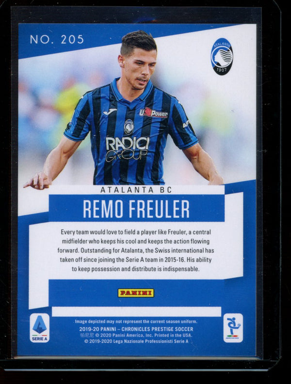 Remo Freuler 2019-20 Panini Chronicles Prestige Purple RC 158/199