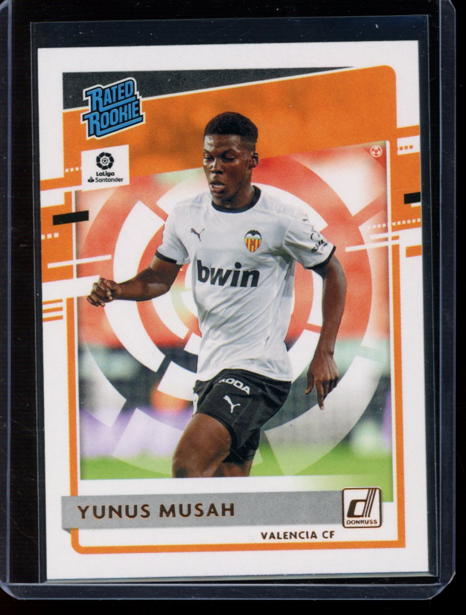 Yunus Musah 2020-21 Panini Chronicles Donruss RC