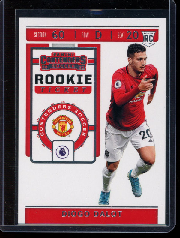 Diogo Dalot 2019-20 Panini Chronicles Rookie Ticket RC