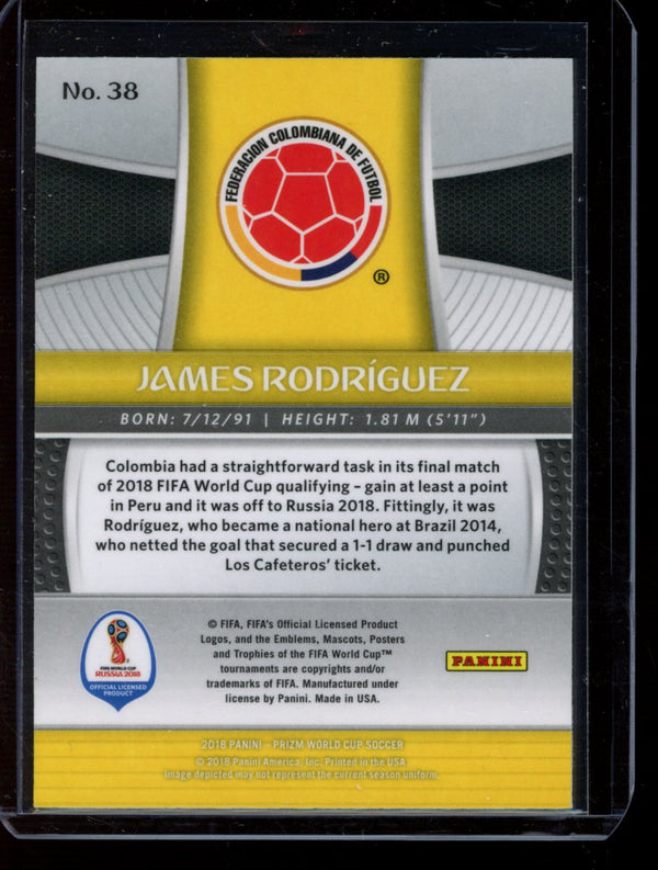 James Rodriguez 2018 Panini Prizm World Cup