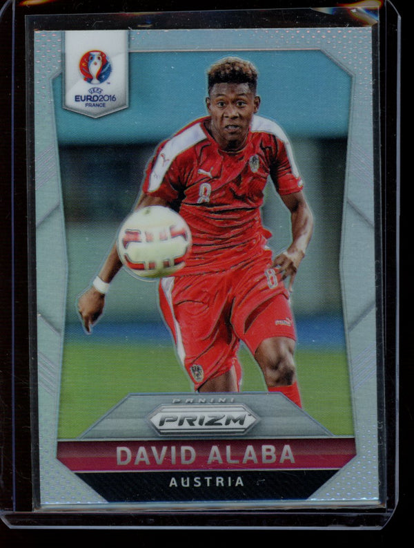 David Alaba 2016 Panini Prizm Euro Silver