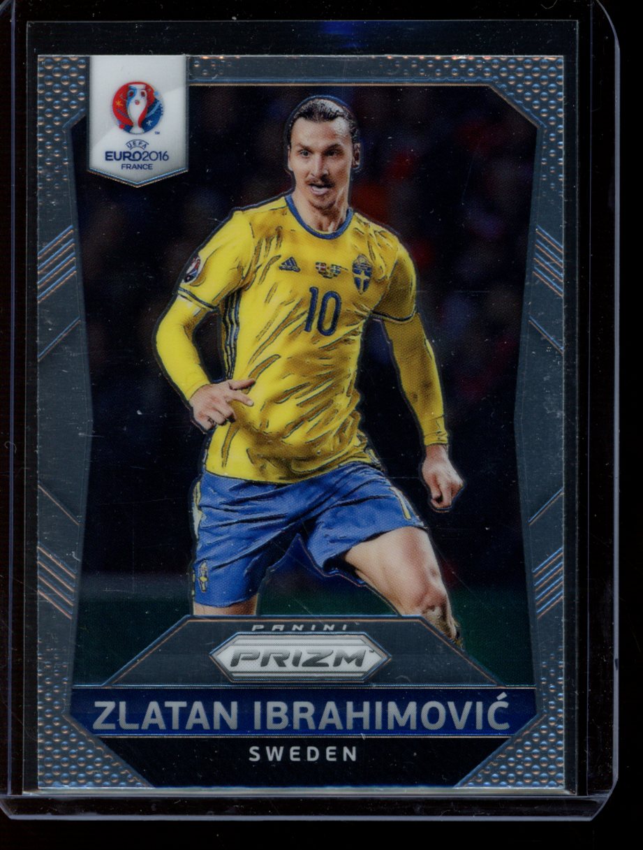 Zlatan Ibrahimovic 2016 Panini Prizm Euro