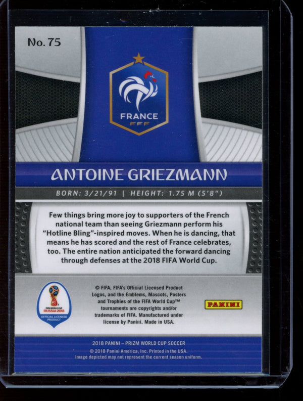 Antoine Griezmann 2018 Panini Prizm World Cup