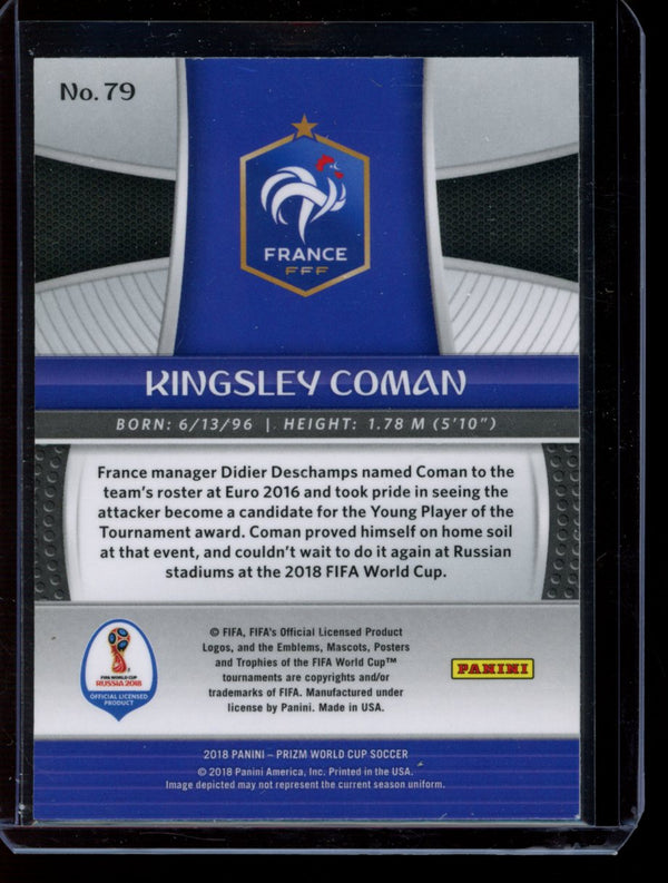 Kingsley Coman 2018 Panini Prizm World Cup