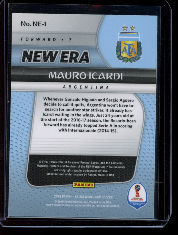 Mauro Icardi 2018 Panini Prizm World Cup New Era