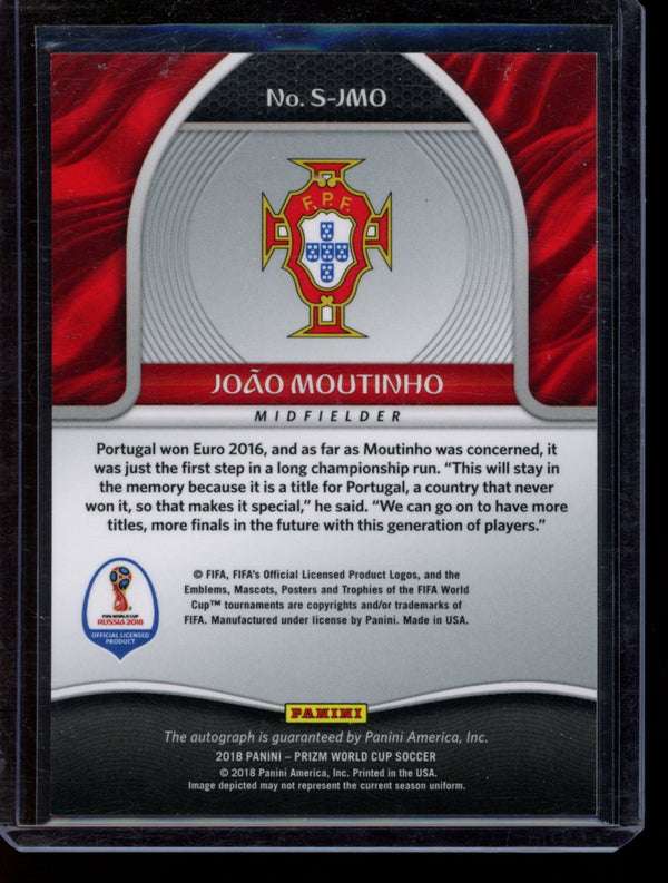 Joao Moutinho 2018 Panini Prizm World Cup Signatures