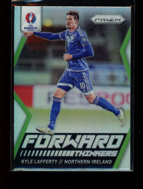 Kyle Lafferty 2016 Panini Prizm Euro Forward Thinkers Silver