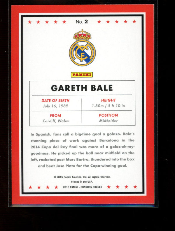 Gareth Bale 2015 Panini Donruss