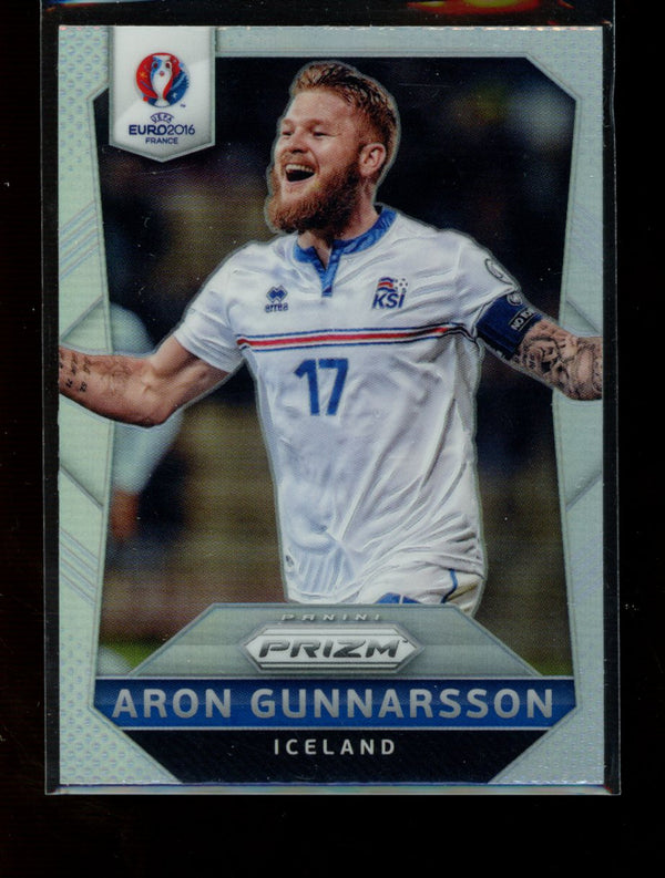 Aron Gunnarsson 2016 Panini Prizm Euro Silver