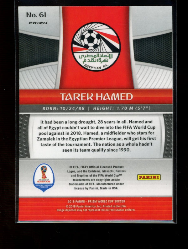 Tarek Hamed 2018 Panini Prizm World Cup Mojo