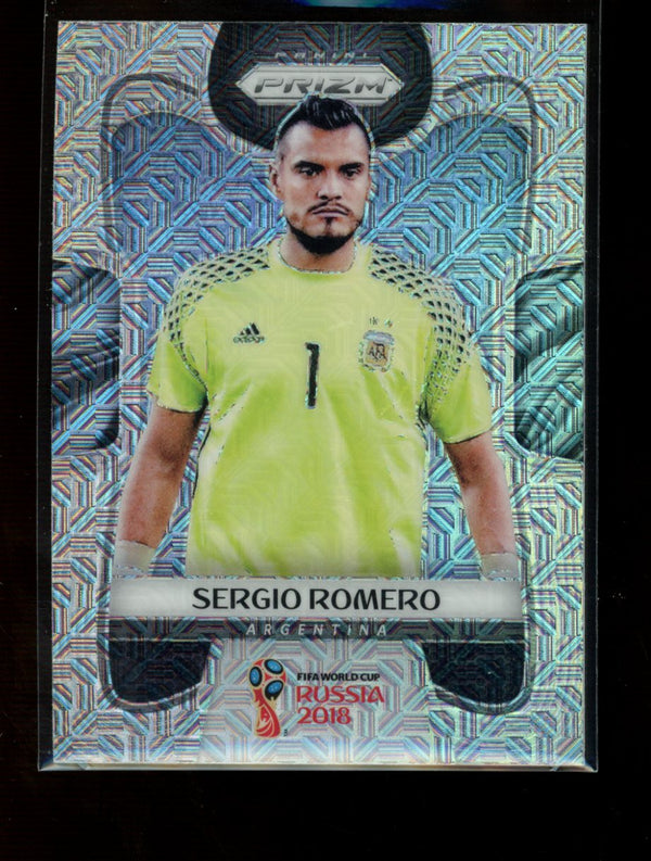 Sergio Romero 2018 Panini Prizm World Cup Mojo