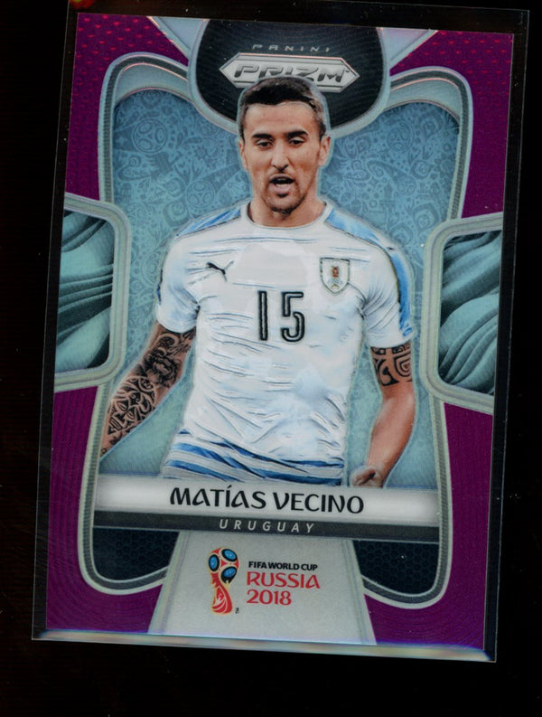 Matias Vecino 2018 Panini Prizm World Cup Purple Prizm 70/99