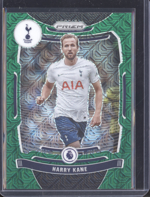 Harry Kane 2021-22 Panini Prizm PL 165 Green Mojo