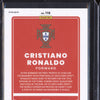 Cristiano Ronaldo 2021-22 Panini Donruss Road to Qatar 116 Optic Red Velocity