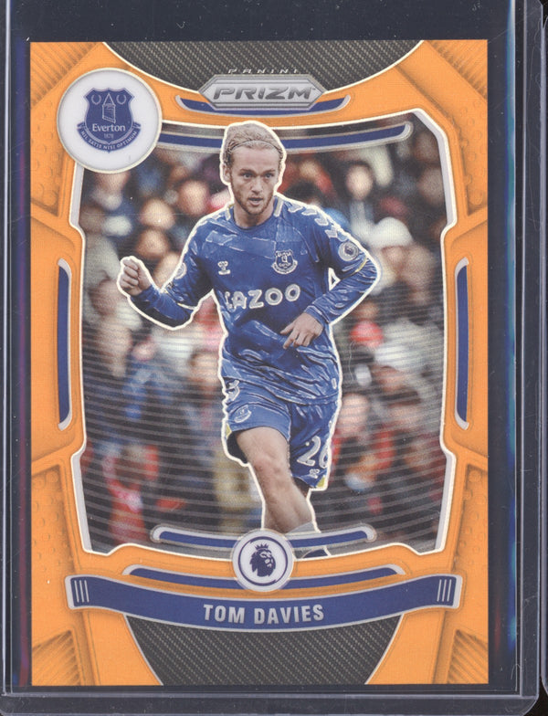 Tom Davies 2021-22 Panini Prizm PL 103 Orange 8/25