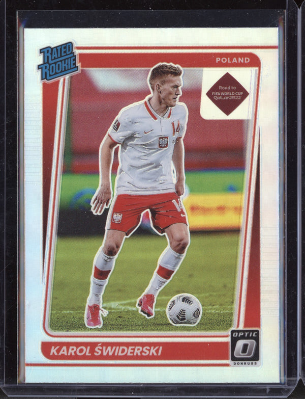 Karol Swiderski 2021 Panini Donruss Soccer Holo