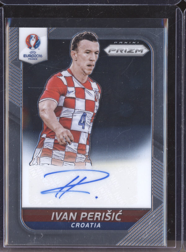 Ivan Perisic 2016 Panini Prizm Euro S-IP Signature