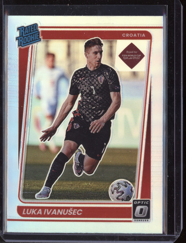 Luka Ivanusec 2021 Panini Donruss Soccer Holo