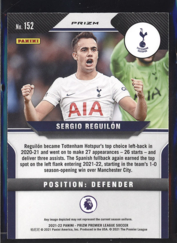 Sergio Reguilon 2021-22 Panini Prizm Premier League Hyper