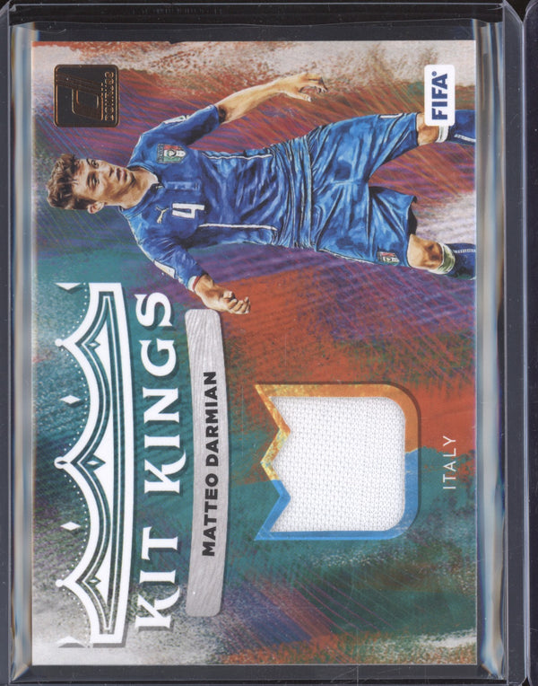 Matteo Darmian 2022-23 Panini Donruss Soccer KK-MDA Kit Kings Jersey