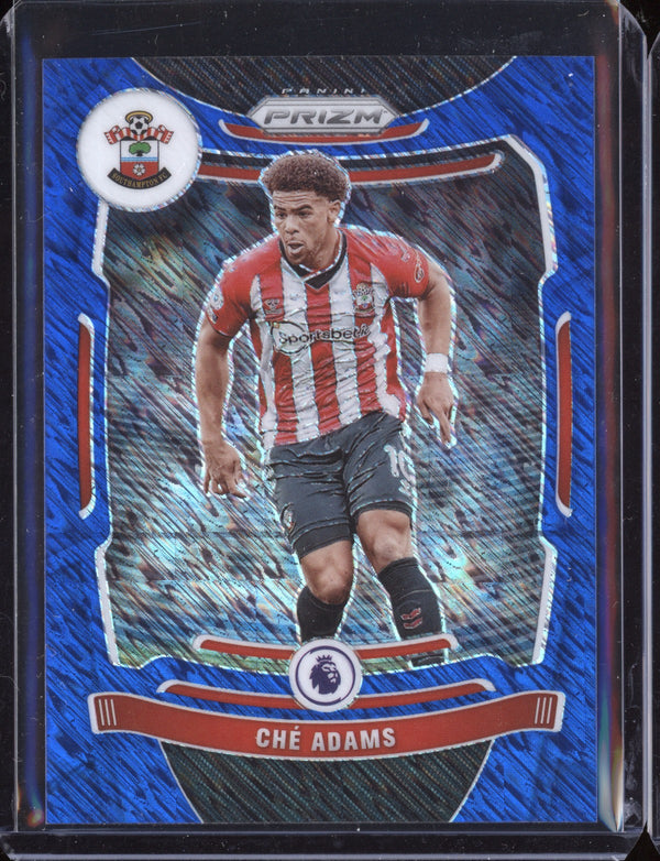 Che Adams 2021-22 Panini Prizm Premier League Blue Shimmer  5/8