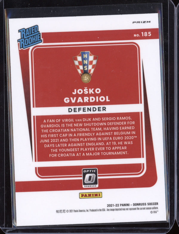 Josko Gvardiol 2021 Panini Donruss Soccer Holo