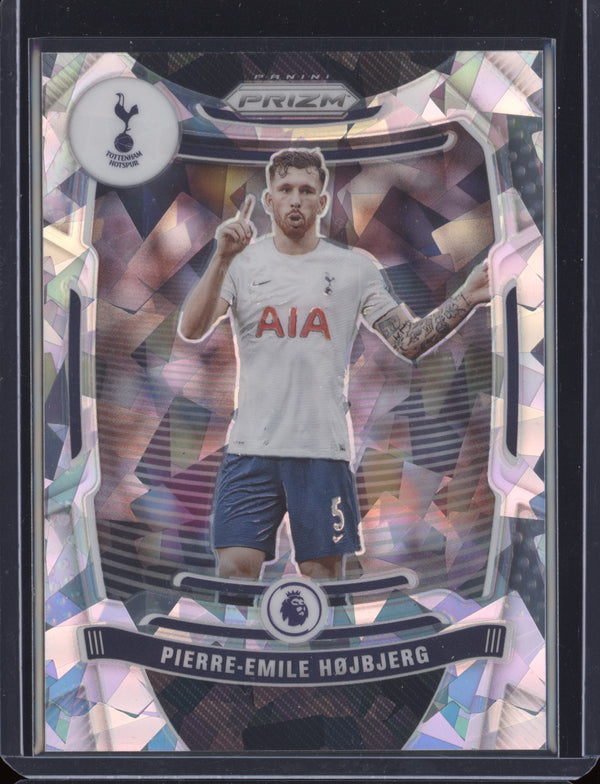 Pierre-Emile Hojbjerg 2021-22 Panini Prizm EPL 158 Cracked Ice 11/23