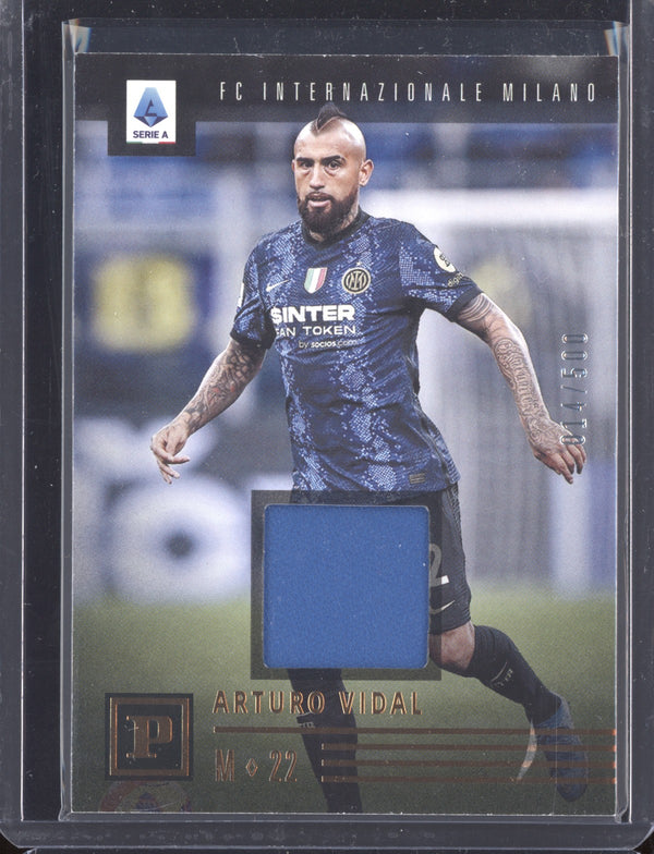 Arturo Vidal 2021-22 Panini Chronicles Soccer 26 Panini Serie A Memorabilia 14/500