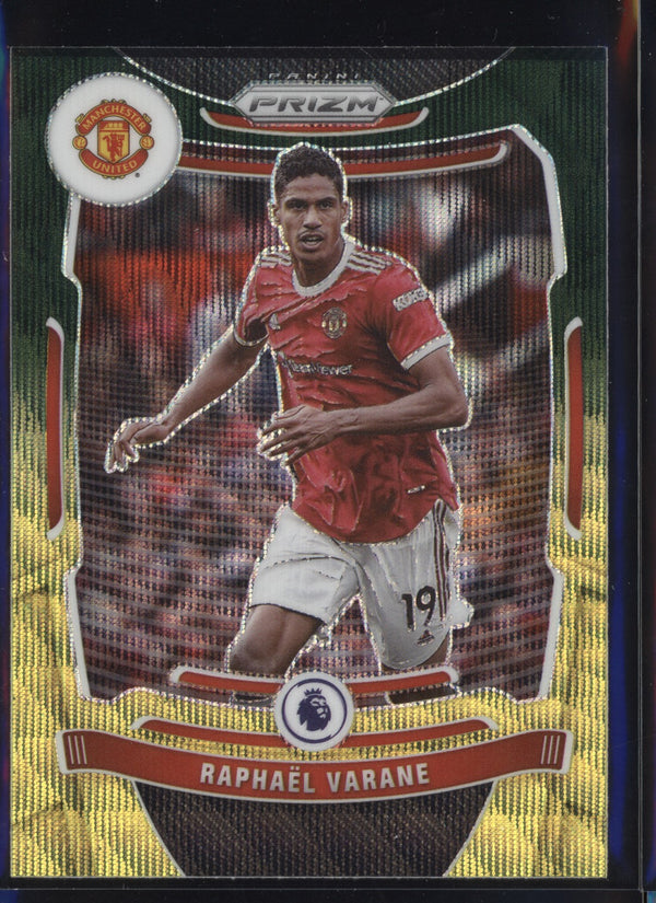 Raphael Varane 2021-22 Panini Prizm Premier League Multicolor