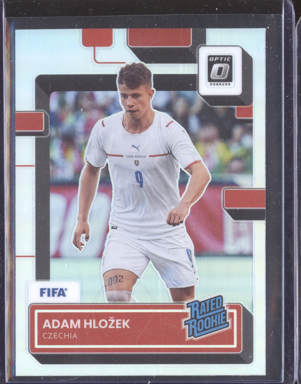 Adam Hlozek 2022-23 Panini Donruss Soccer 178 Optic Holo RC