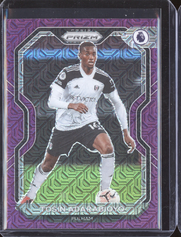 Tosin Adarabioyo 2020-21 Panini Chronicles Soccer 2 Prizm Purple Mojo