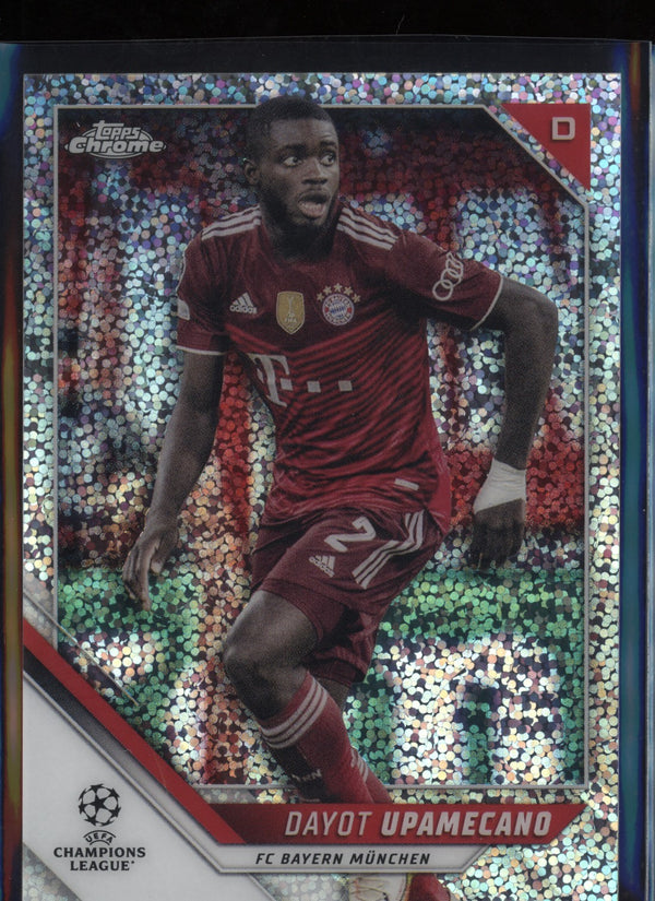 Dayot Upamecano 2021/22 Topps Chrome UEFA Champions League Speckle