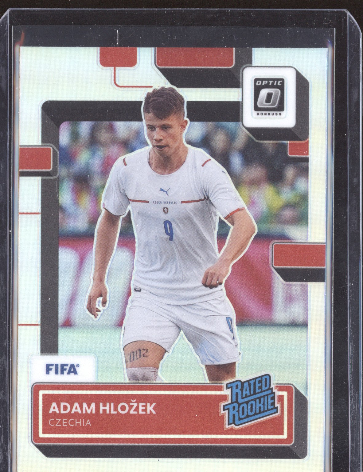 Adam Hlozek 2022-23 Panini Donruss Soccer 178 Optic Holo RC