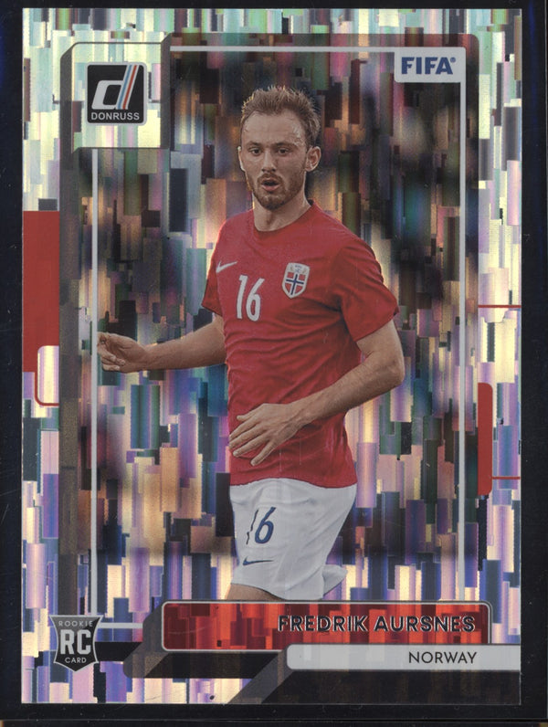 Fredrik Aursnes 2022-23 Panini Donruss Soccer 85 Silver RC