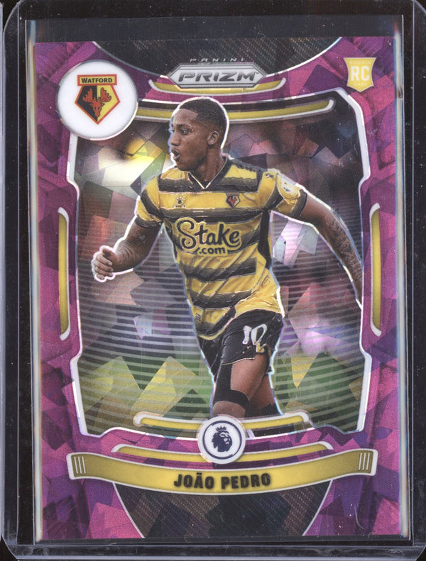 Joao Pedro 2021-22 Panini Prizm PL 270 Purple Ice RC 47/49