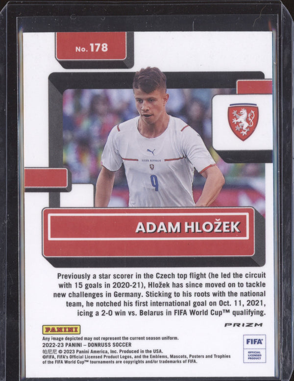 Adam Hlozek 2022-23 Panini Donruss Soccer 178 Optic Holo RC