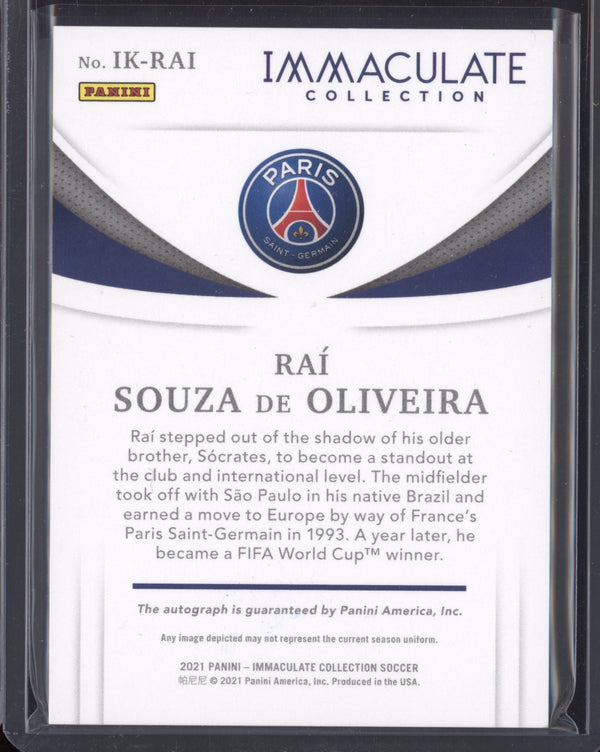 Rai Souza De Oliveira 2020-21 Panini Immaculate Ink 29/66